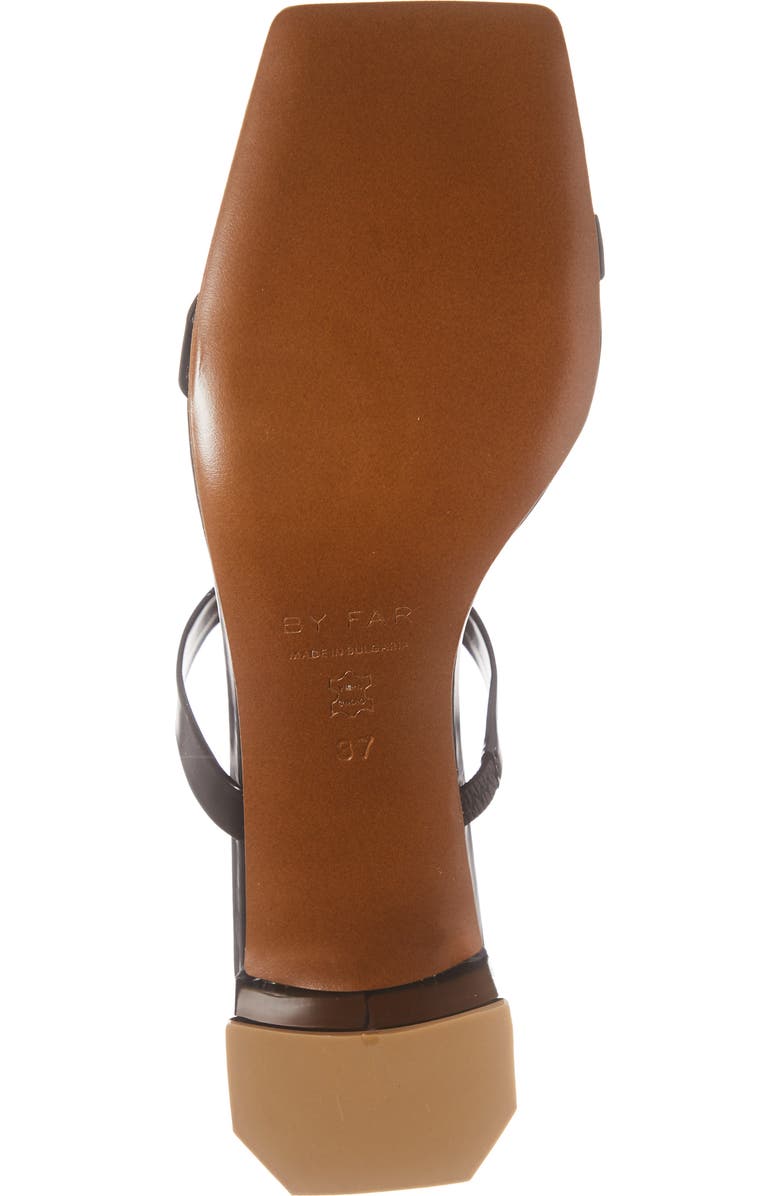 By Far Tanya Strappy Square Toe Sandal, Alternate, color,