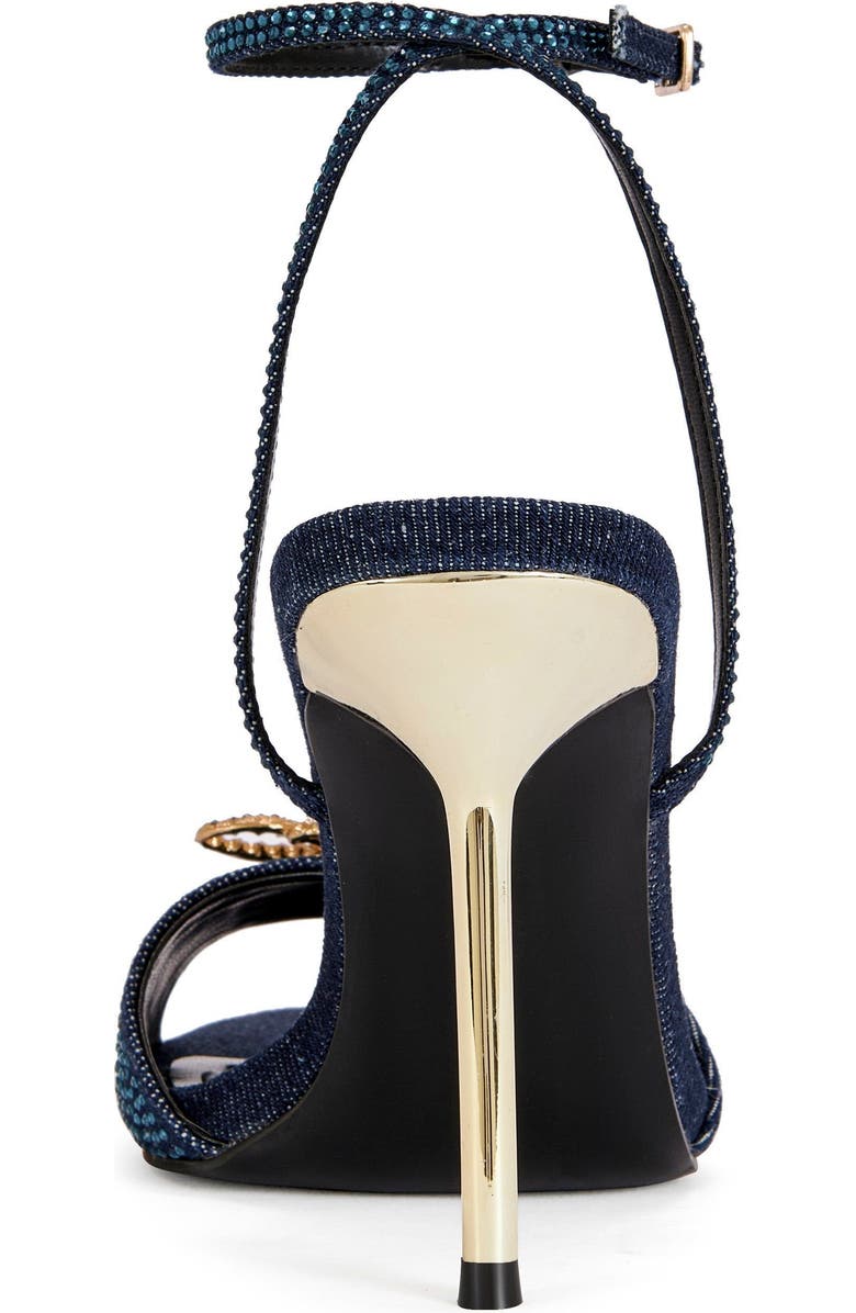 AZALEA WANG Treetok Stiletto Sandal, Alternate, color, Denim