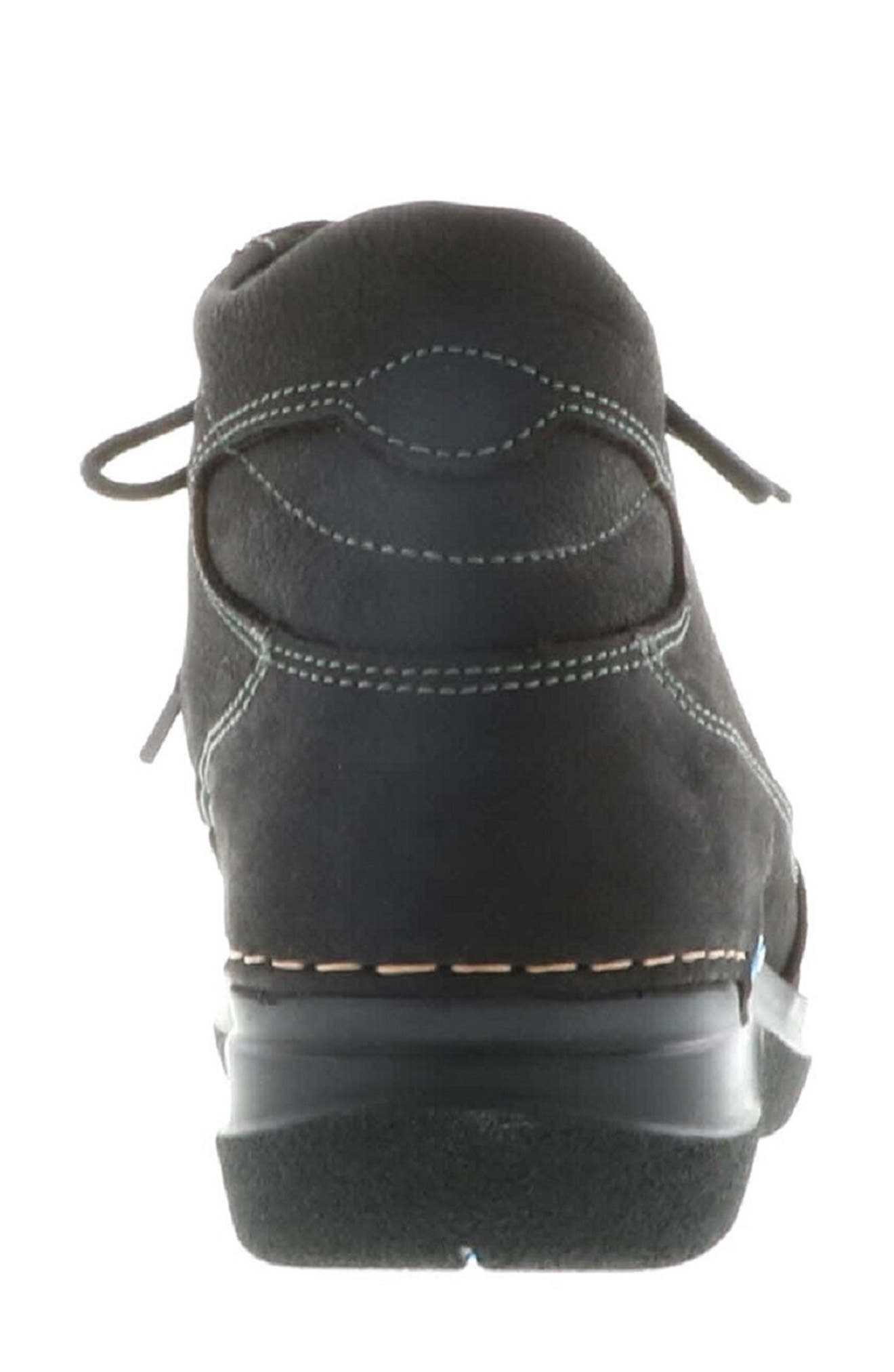 Wolky Why Water Resistant Sneaker, Alternate, color, Black Nubuck