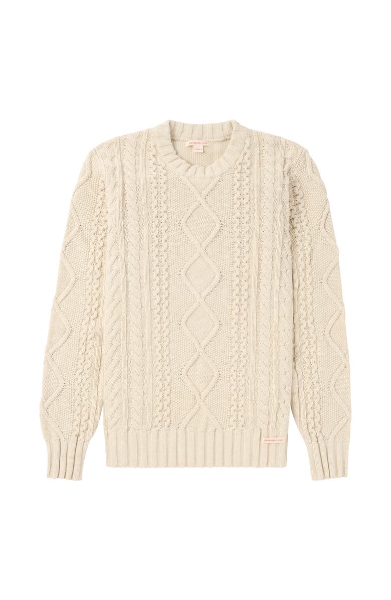 Amundsen Old Salt Sweater Womens, Main, color, Natural