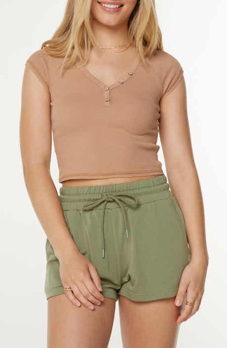 Roxy Coffee Date Crop Top