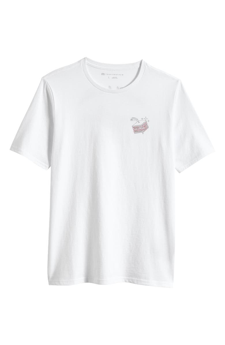 TravisMathew Kids' Y Founding Member Cotton T-Shirt, Main, color, White