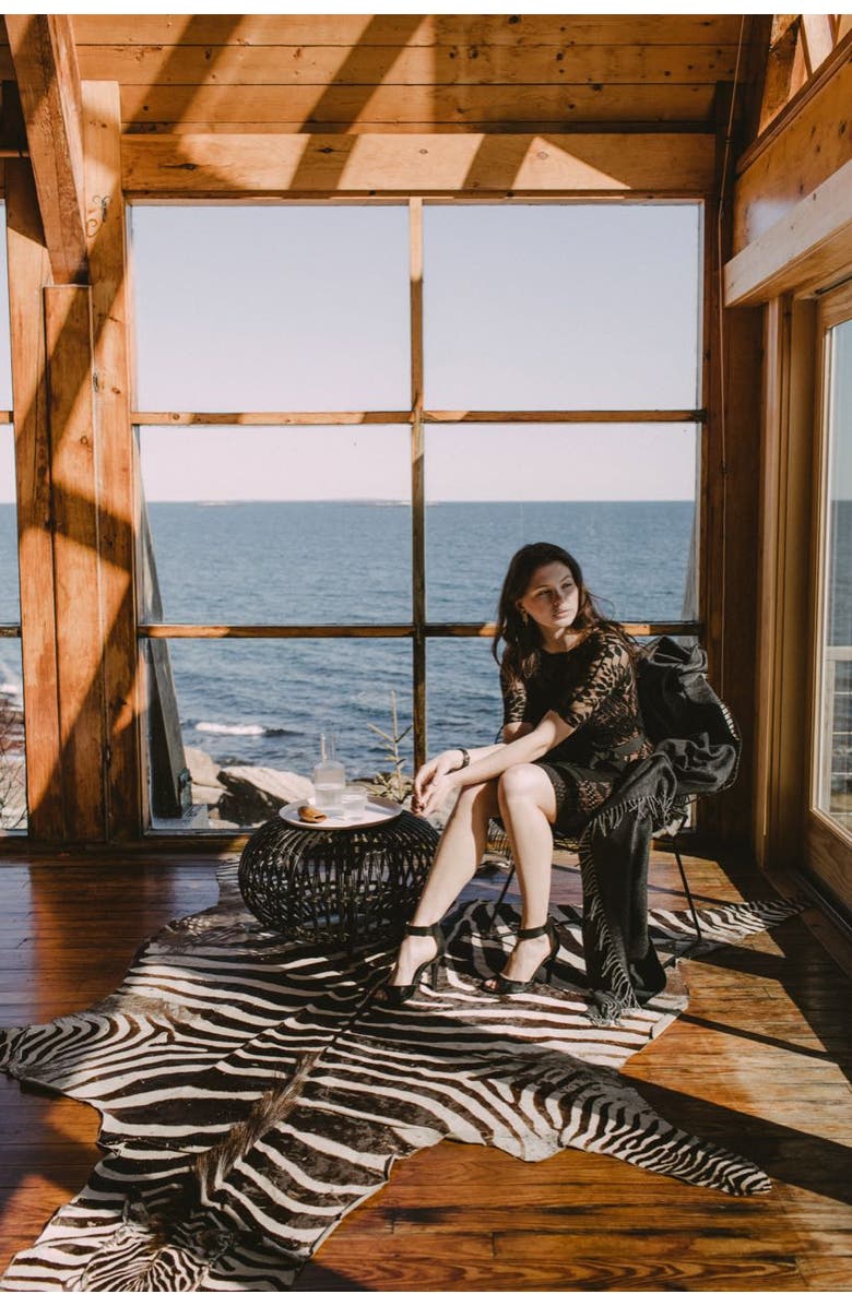 Evangeline Herringbone w/ Cashmere Throws, Alternate, color, Buffalo Check