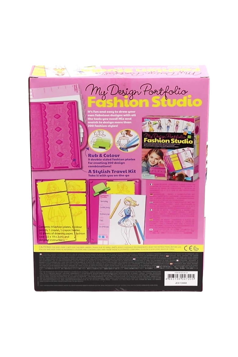Kidzmaker Fashion Studio Design & Draw Outfits, Alternate, color, Multicolored