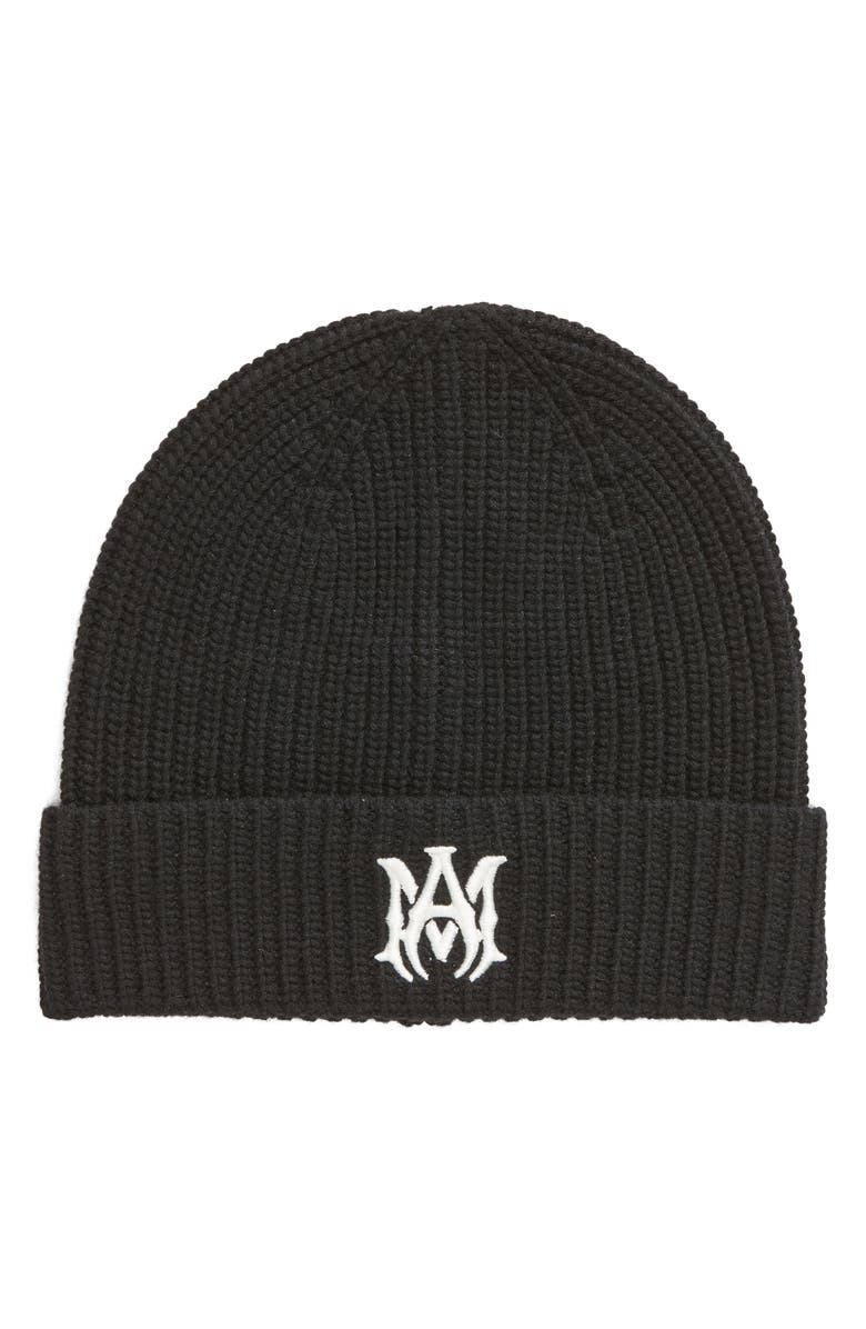 AMIRI M.A. Logo Beanie, Main, color,