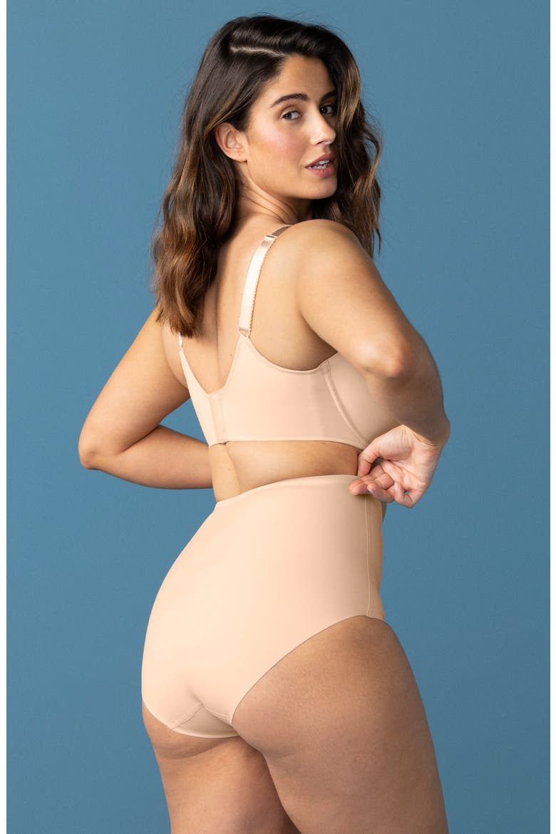 Smoothease Shaping Briefs, Alternate, color, NATURAL BEIGE