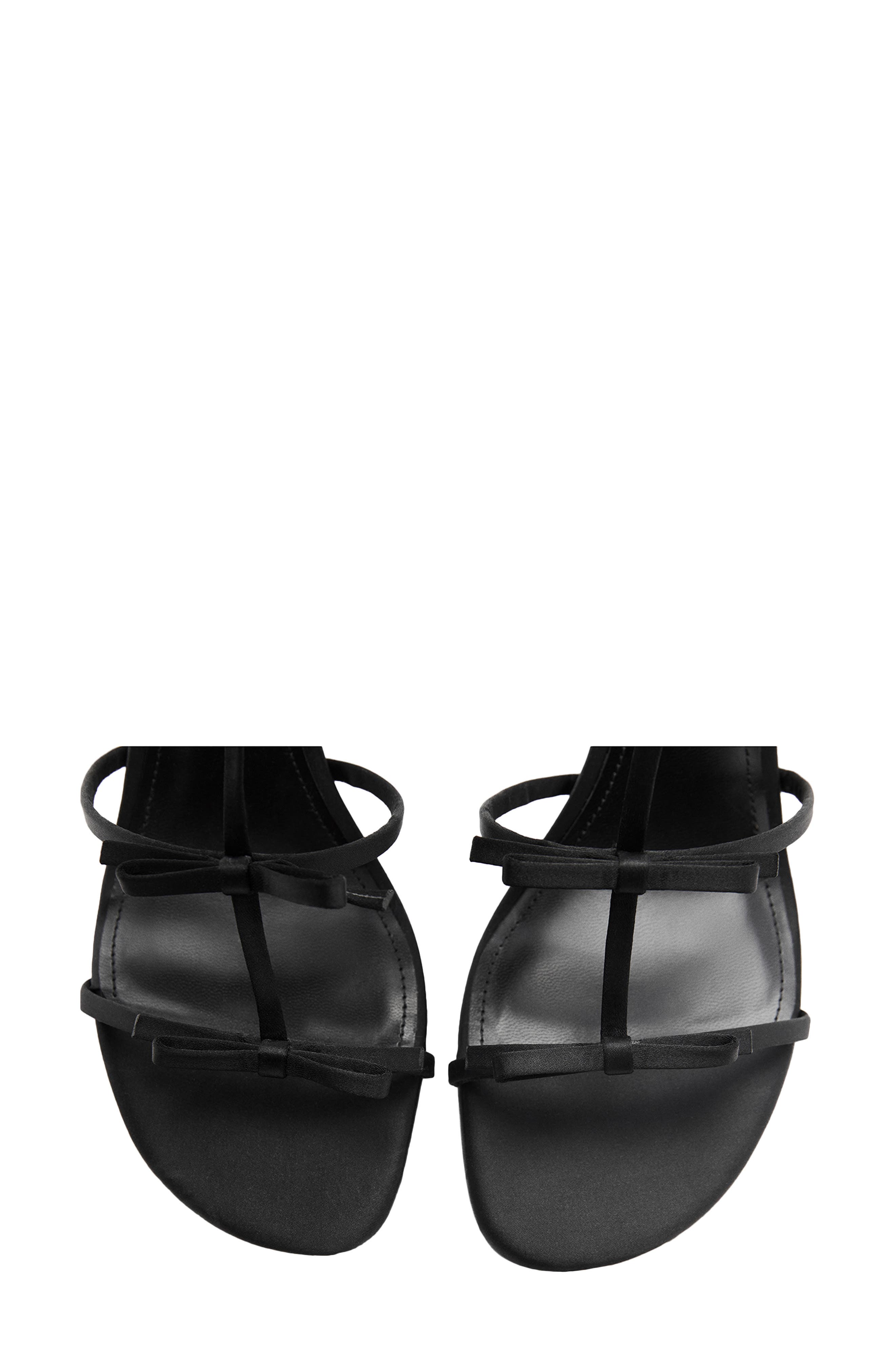 MANGO Slide Sandal, Alternate, color, Black