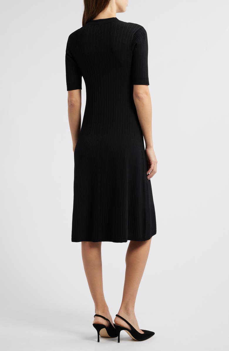 Anne Klein Rib Dress, Alternate, color, 