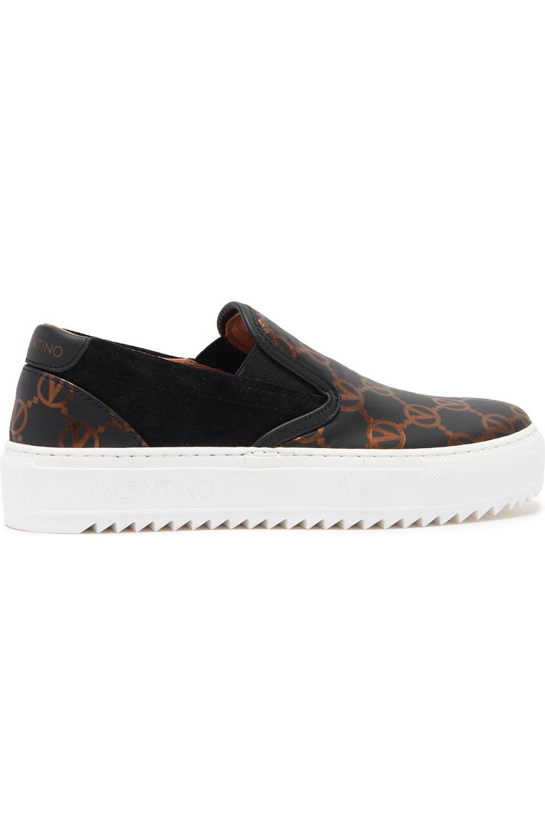 VALENTINO BY MARIO VALENTINO Regina Leather Platform Slip-On Sneaker, Alternate, color,