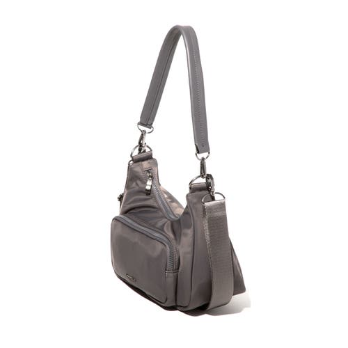 Baggallini Savannah Crossbody Bag In Smoke Twill