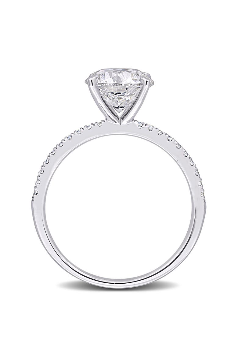 2-1/6 CTW Lab Grown Diamond Ring 14k, Alternate, color, White Gold