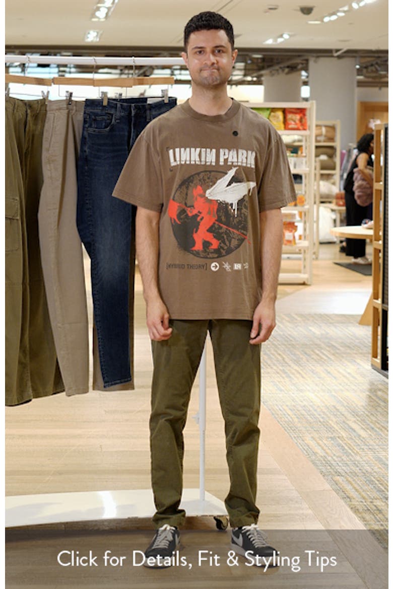 Hybrid Theory Oversize Cotton Graphic T-Shirt video