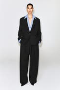 COS Relaxed Twill Wide-Leg Pants