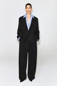 COS Relaxed Twill Wide-Leg Pants
