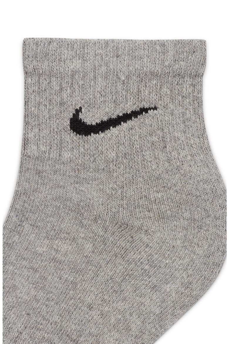 Everyday Cushion Socks - Pack of 6, Alternate, color, 064 CARB H/BLACK