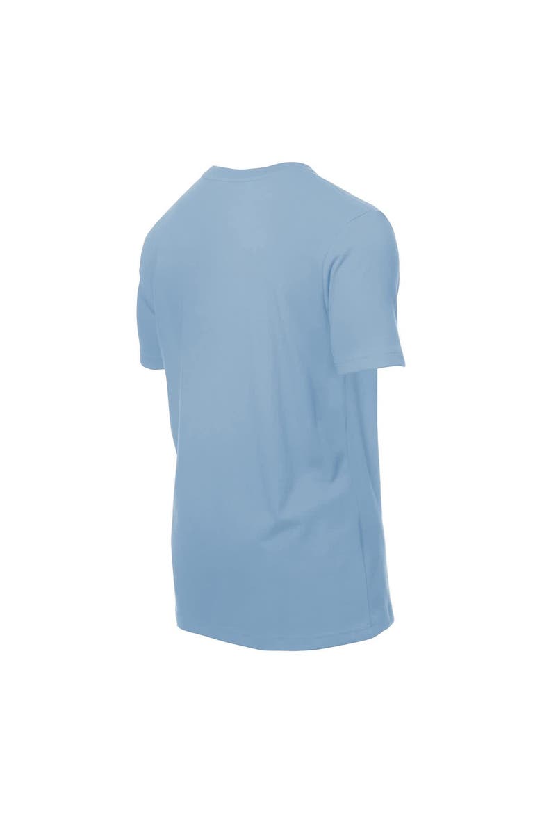 Men's New Era  Light Blue Chicago Cubs Guitar Pick T-Shirt, Alternate, color, Light Blue