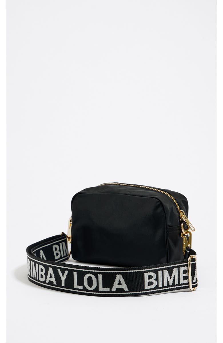 Bimba y Lola Crossbody Nylon Bag, Alternate, color, Black