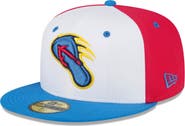 New Era Men's New Era White/Blue San Antonio Missions Copa De La Diversion 59FIFTY Fitted Hat