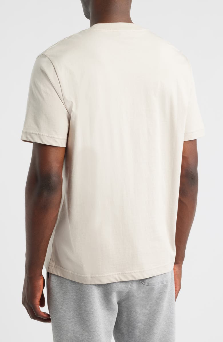 Organic Basics True Heavy Boxy Fit Organic Cotton T-Shirt, Alternate, color, Sandstone