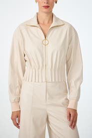 Trina Turk Outrun Faux Leather Jacket