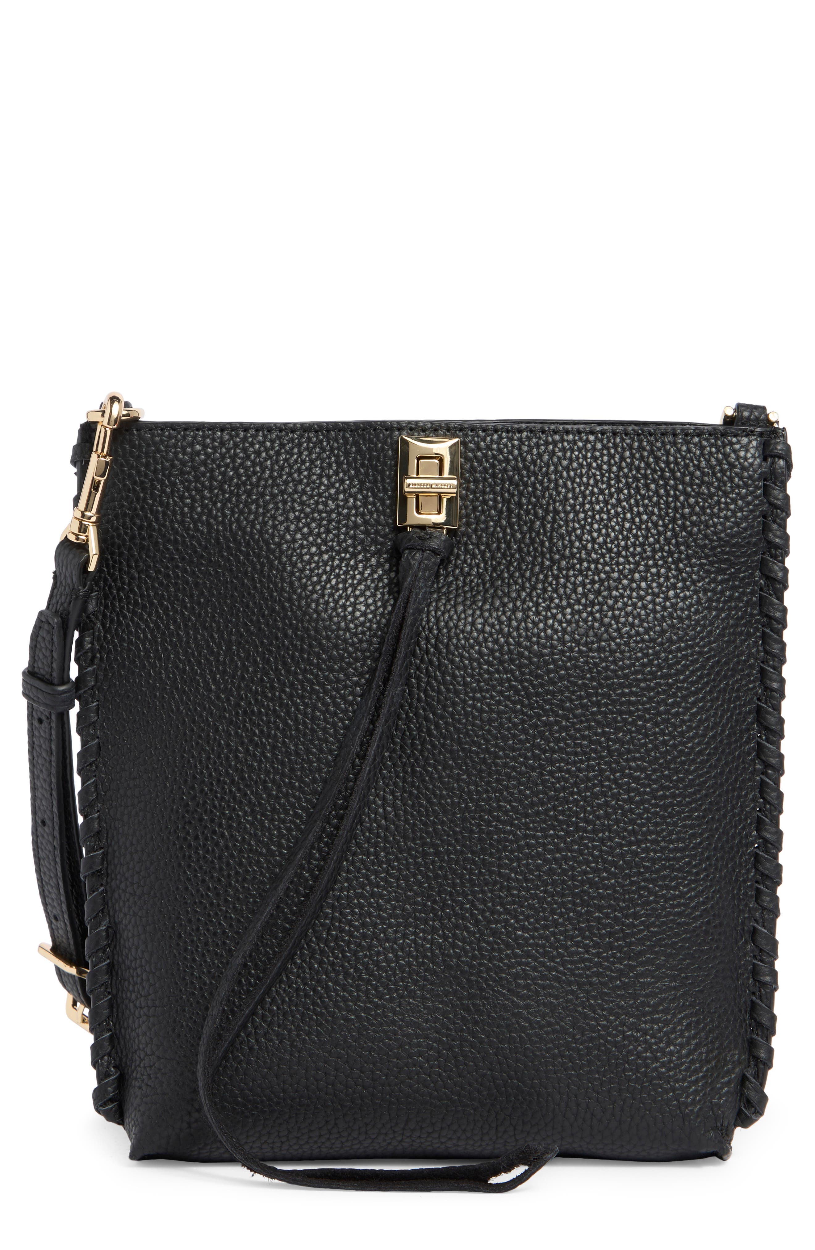 Rebecca Minkoff Darren Shoulder Bag, Main, color, Black