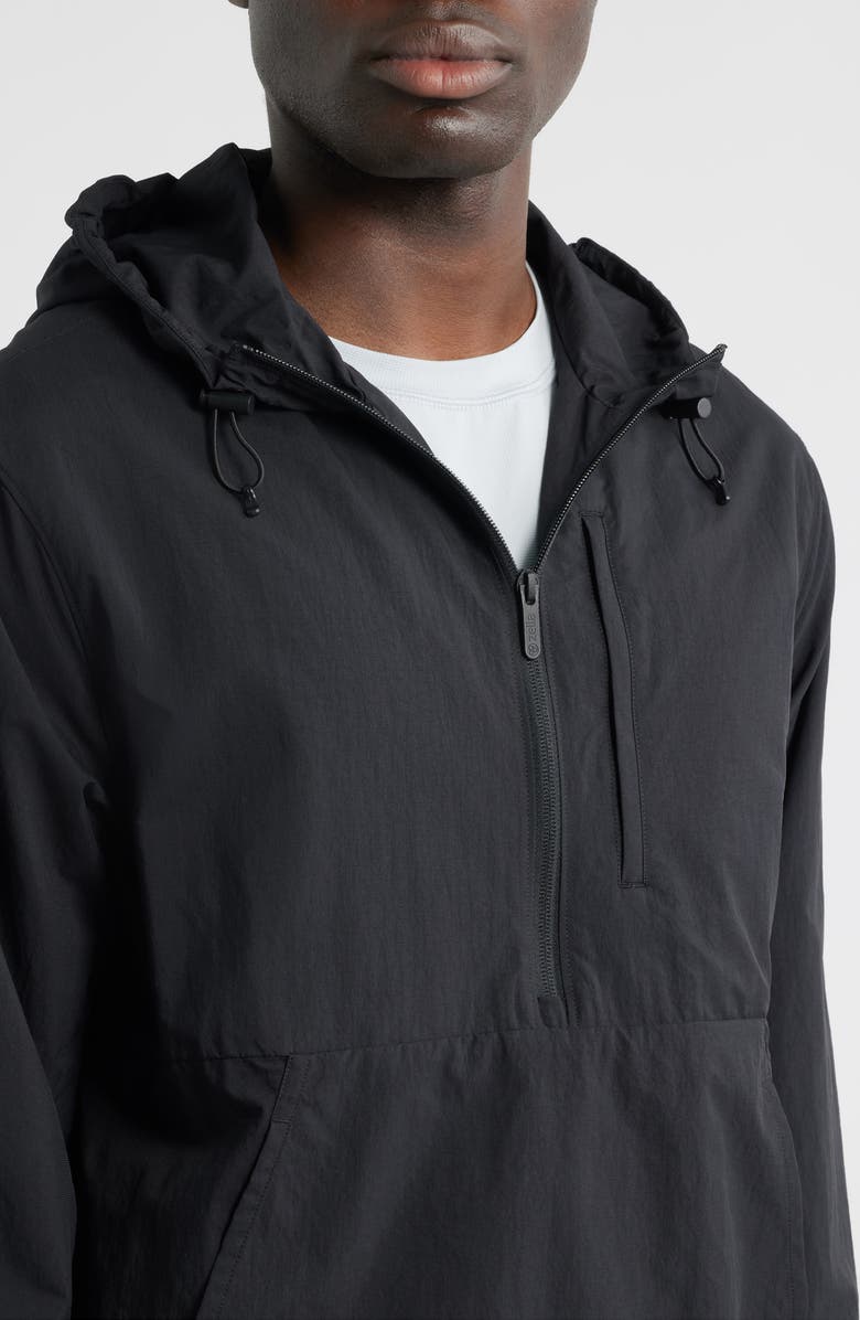 Zella Court Popover Jacket, Alternate, color, Black