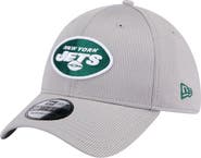 New Era Men's New Era Gray New York Jets Active 39THIRTY Flex Hat