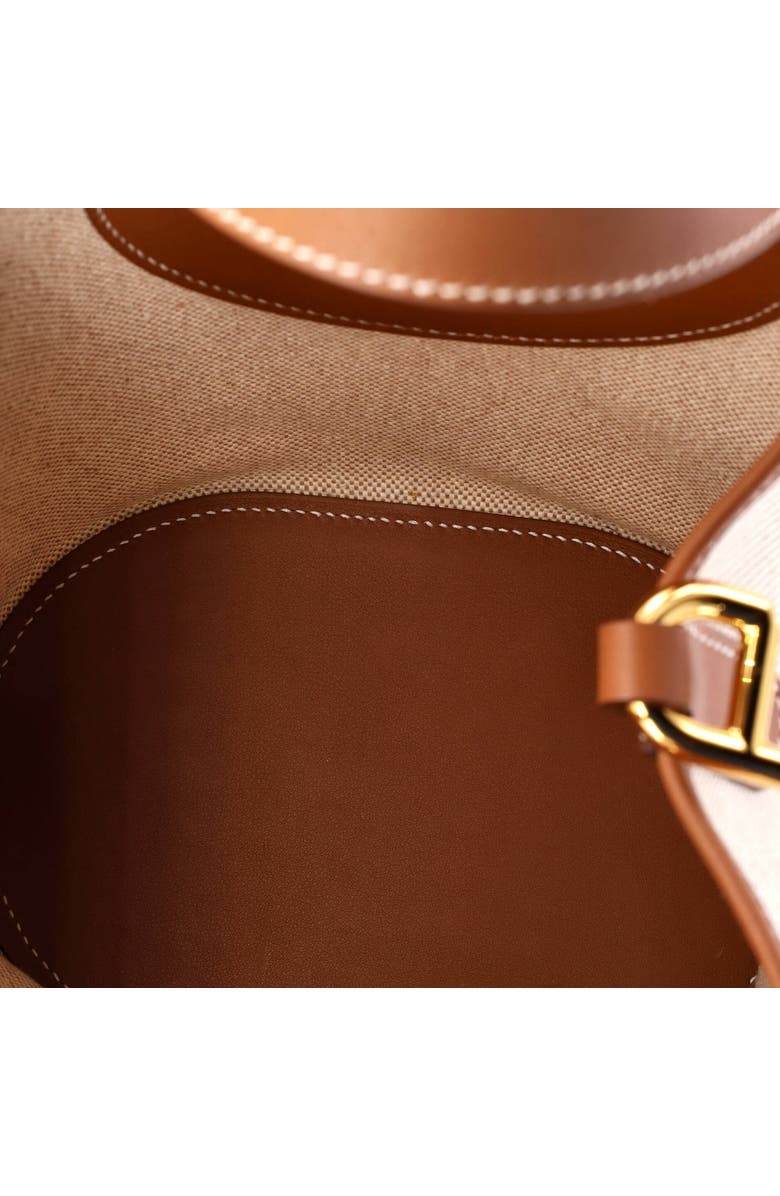 Pre-Owned Hermes In-The-Loop Bag Canvas with Swift 18, Alternate, color, Gold