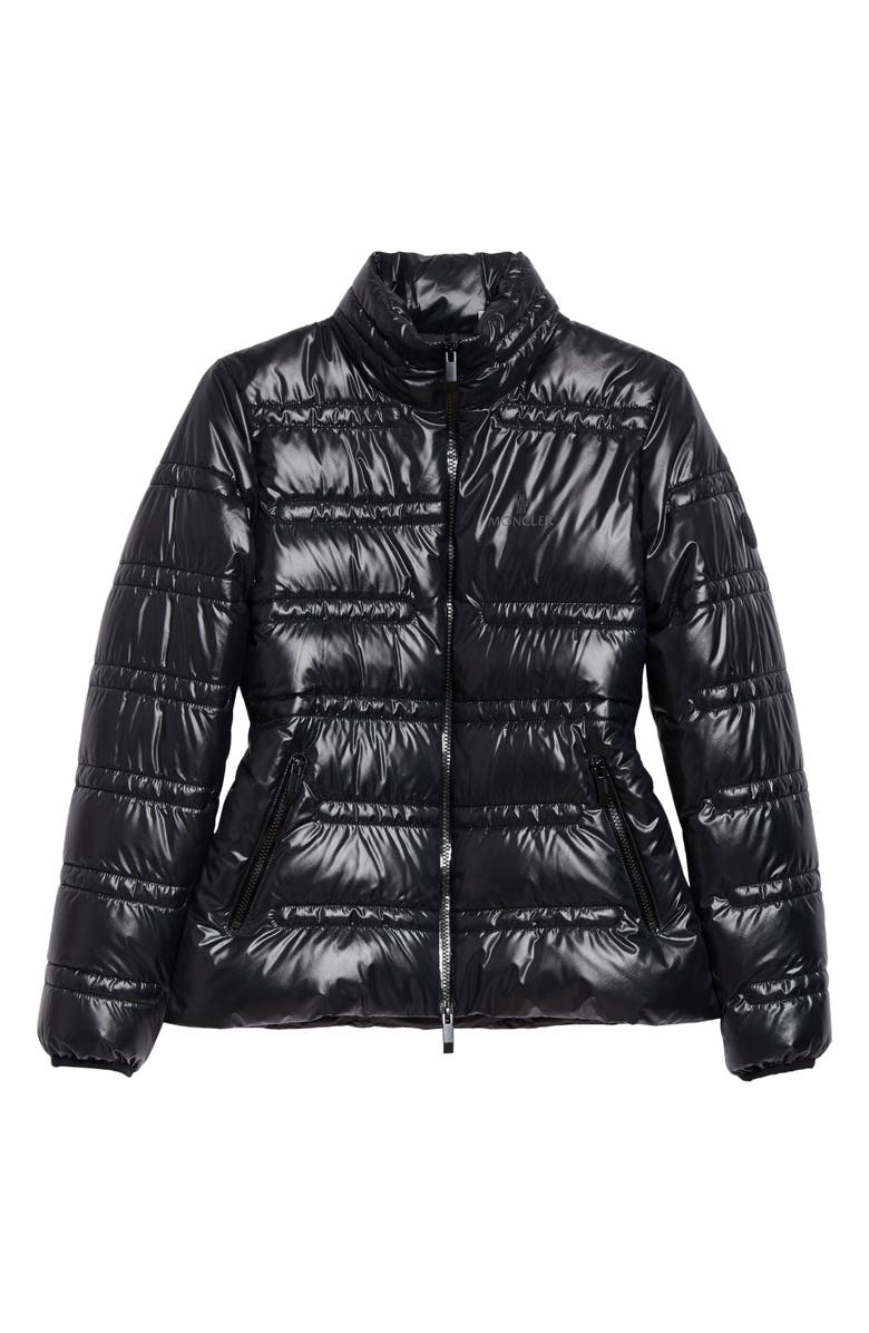 Moncler Tibre Short Down Puffer Jacket, Alternate, color, 