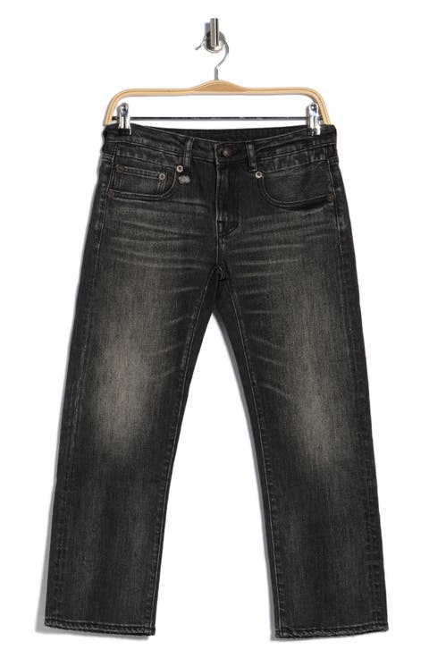 Tobi Crop Boyfriend Jeans (Kennet Black Stretch)