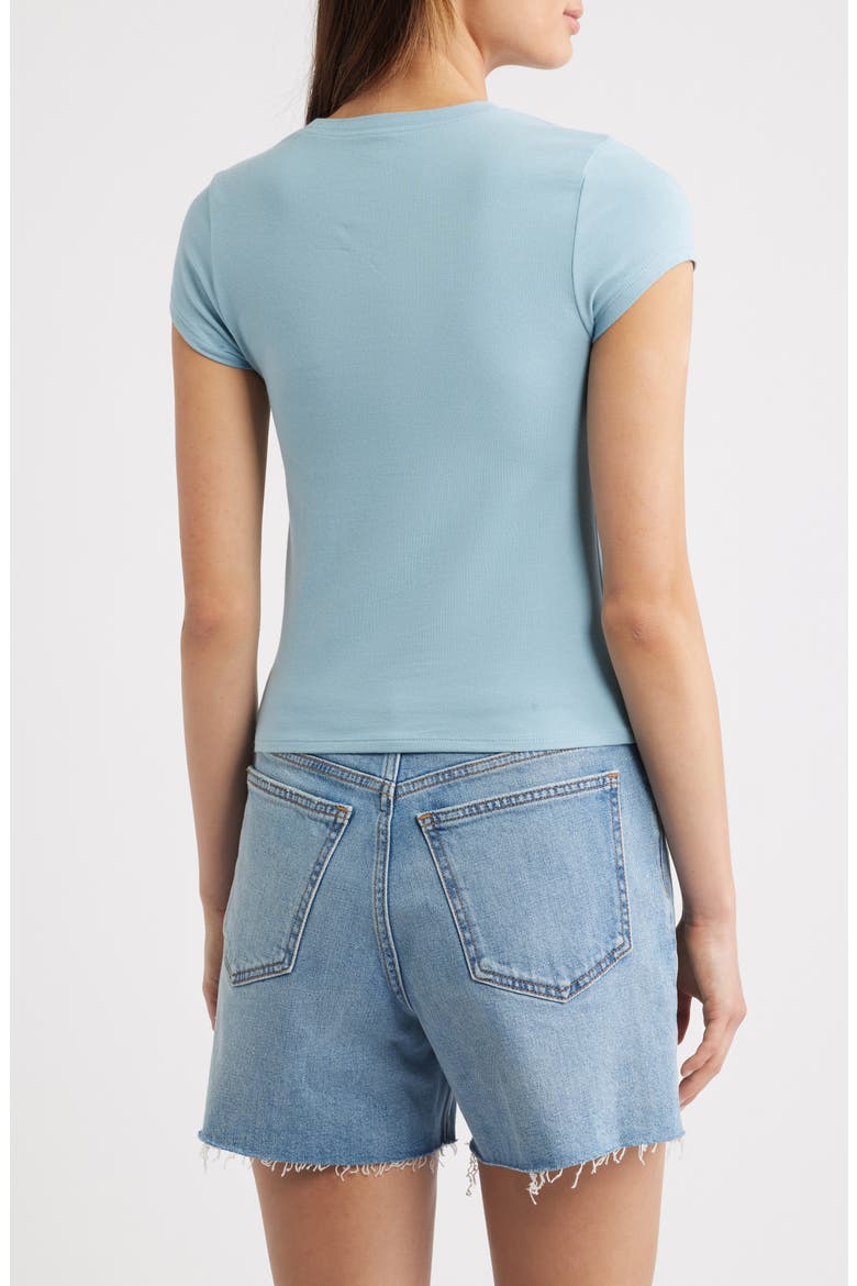 Paradise Cove Graphic Stretch Cotton T-Shirt, Alternate, color, TEAL
