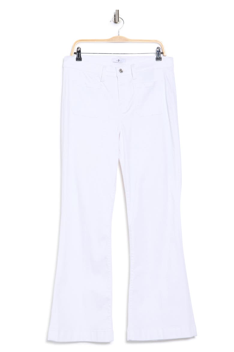 Dojo Flare Leg Jeans, Alternate, color, CASABLANCA