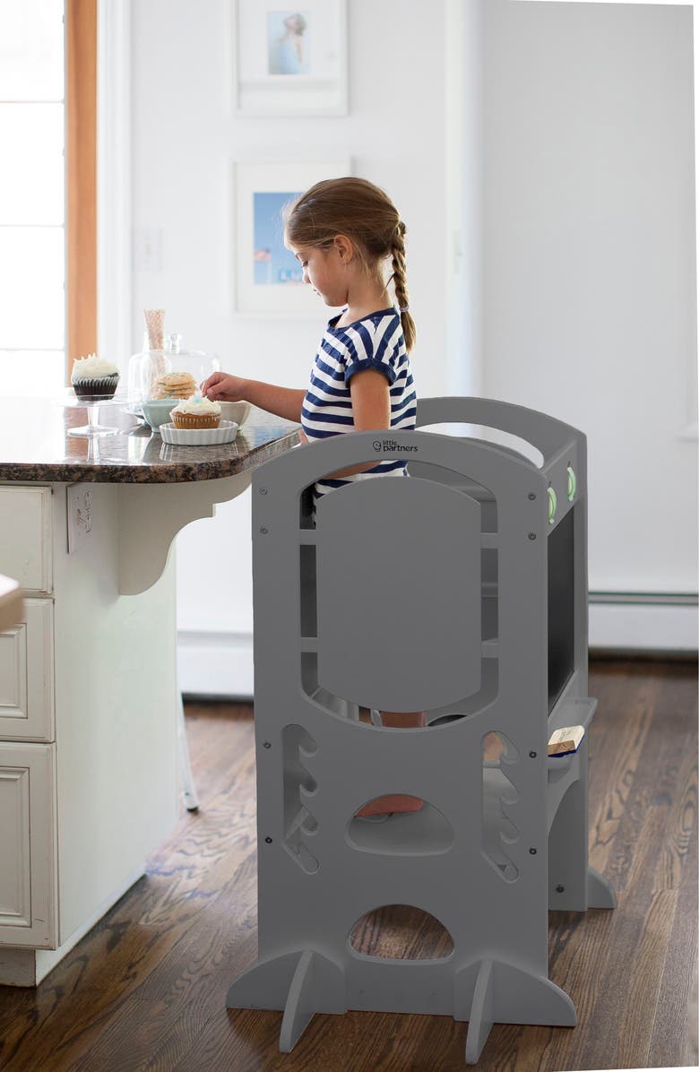 Little Partners The Learning Tower<sup>®</sup> Limited Edition Toddler Step Stool, Alternate, color, Earl Grey