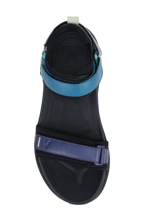 Vionic Walk Max Wandered Sandal In Navy Blazer Multi