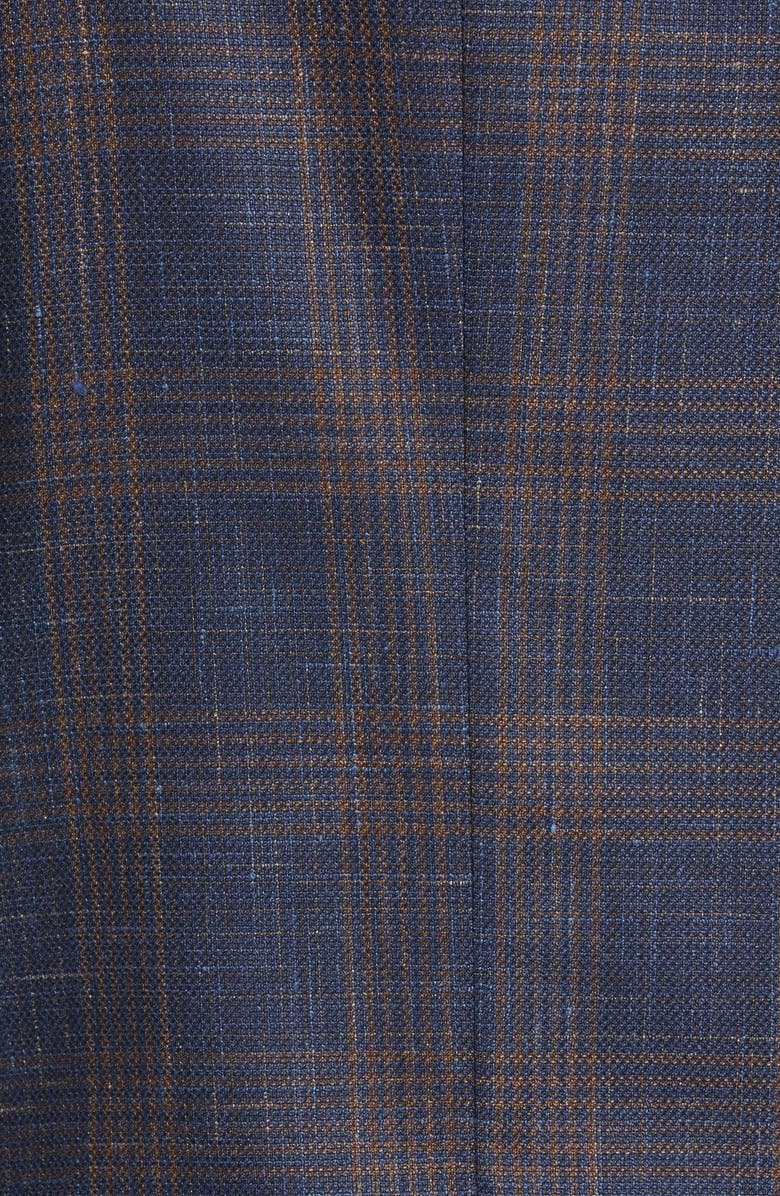 ZEGNA Milano Easy Classic Fit Plaid Sport Coat, Alternate, color,