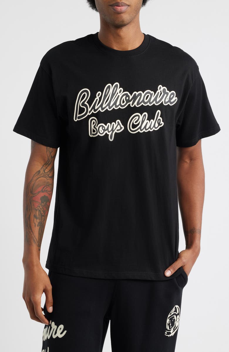 Billionaire Boys Club BB Mantra Cotton Graphic T-Shirt, Main, color, Black