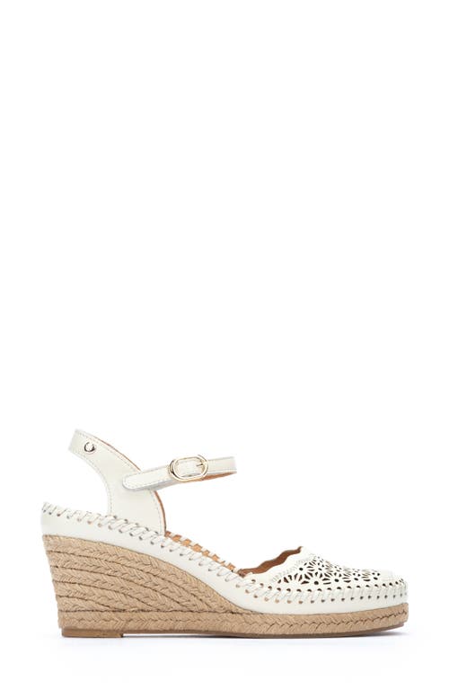 Pikolinos Vila Espadrille Wedge In Nata