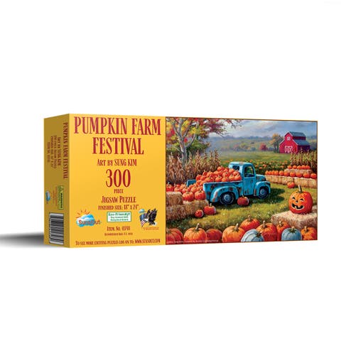 Pumpkin Farm Festival 300 piece Jigsaw Puzzle for Adults