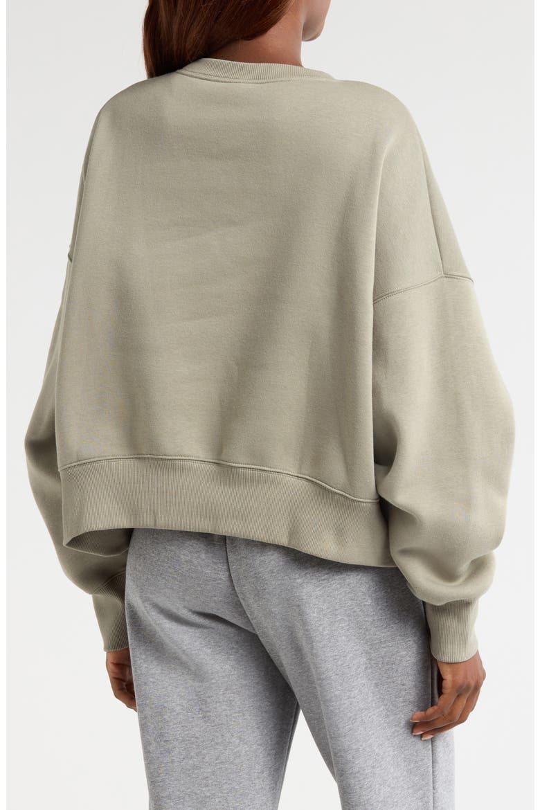 Phoenix Fleece Crewneck Sweatshirt, Alternate, color, LIGHT ARMY/ SAIL