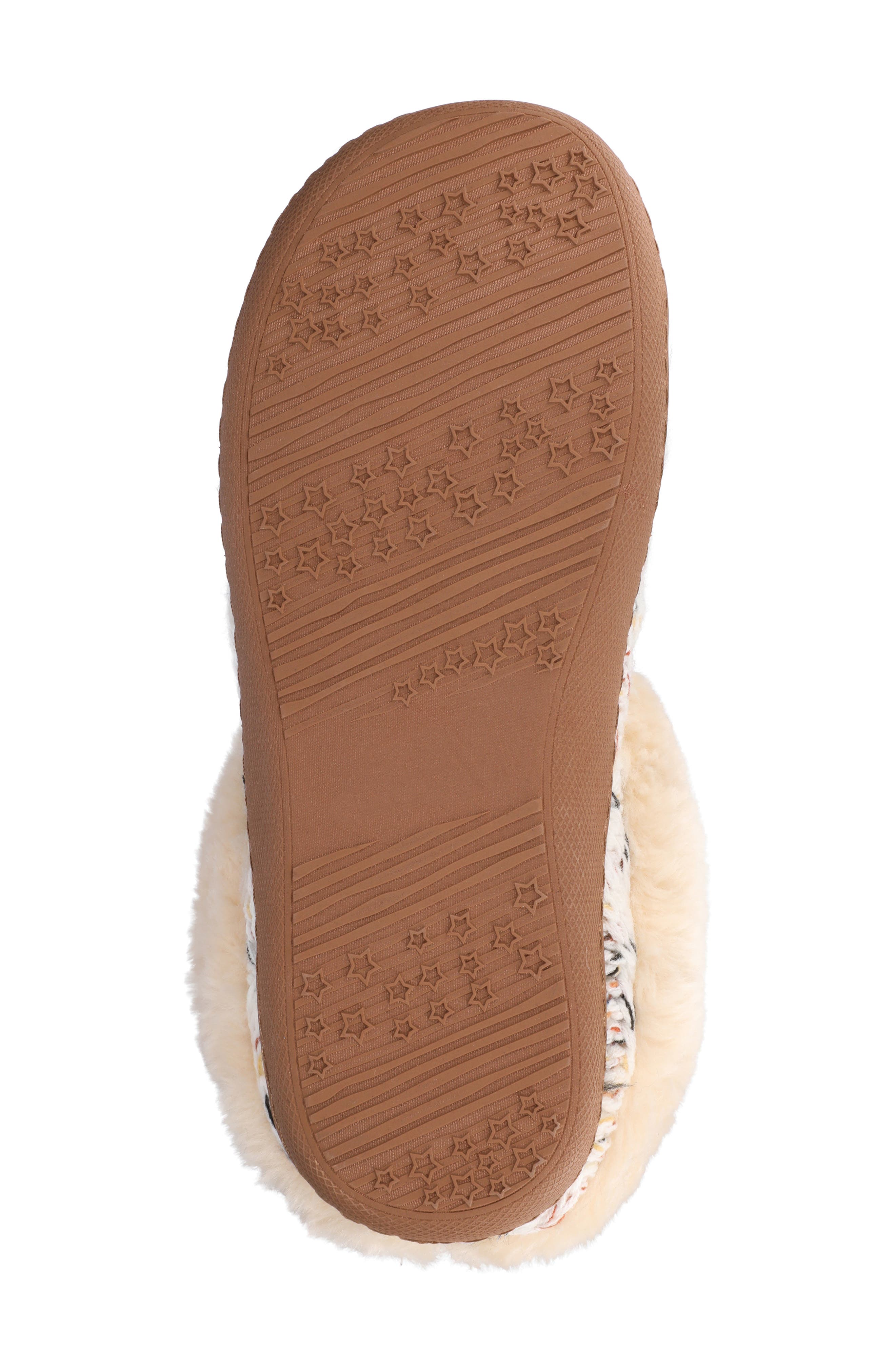 Journee Collection Adiah Faux Fur Trim Slipper, Alternate, color, Beige