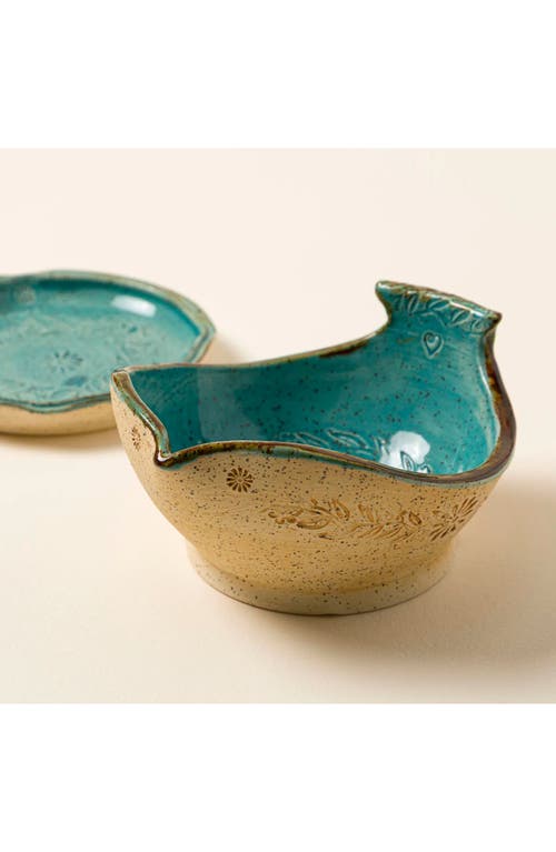 Uncommon Goods Berry Bowl In Blue