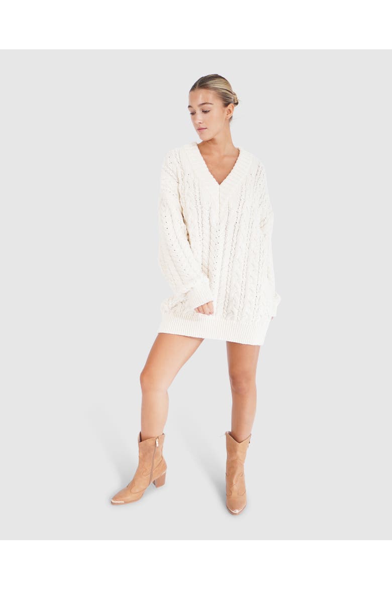 Still The One Chunky Oversize Knit, Alternate, color, Cream
