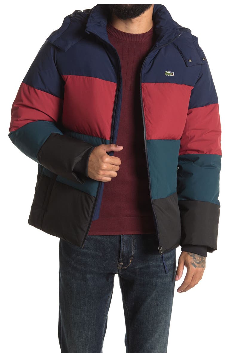 Lacoste Quilted Puffer Jacket, Main, color,