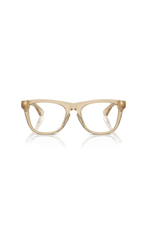 Burberry 53mm Square Optical Glasses In Brown