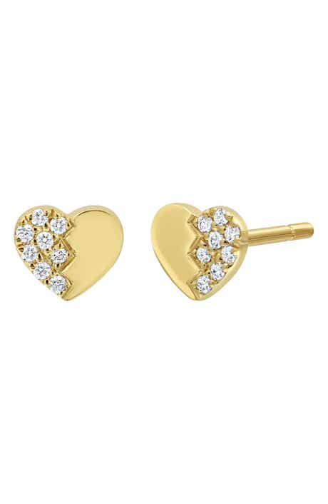 BL Icon Diamond Heart Earrings (Nordstrom Exclusive)