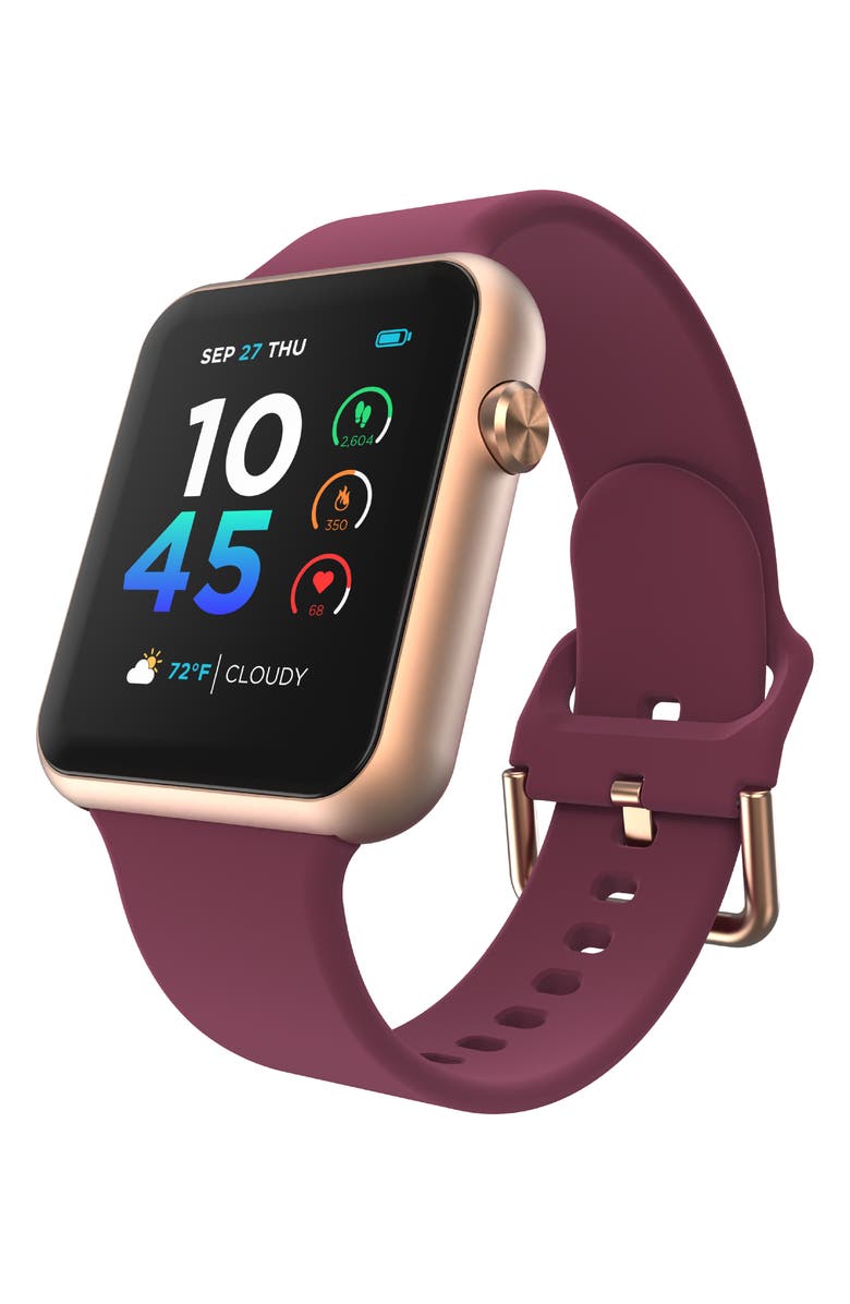 I TOUCH iTouch Air 4 Smartwatch, 44mm, Main, color, Merlot