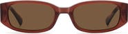 Kurt Geiger London 52mm Rectangular Sunglasses