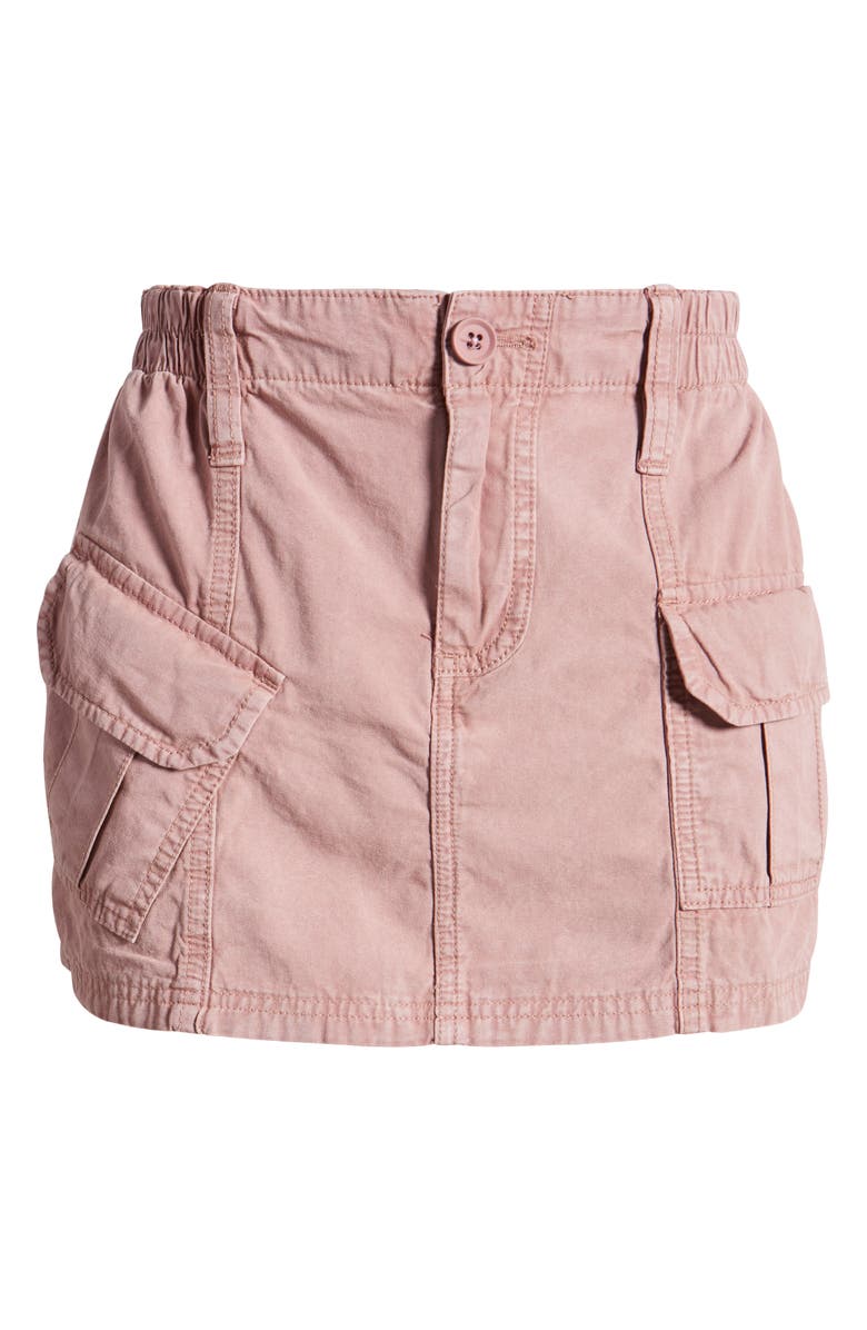 BDG Urban Outfitters Y2K Cotton Cargo Miniskirt, Alternate, color,