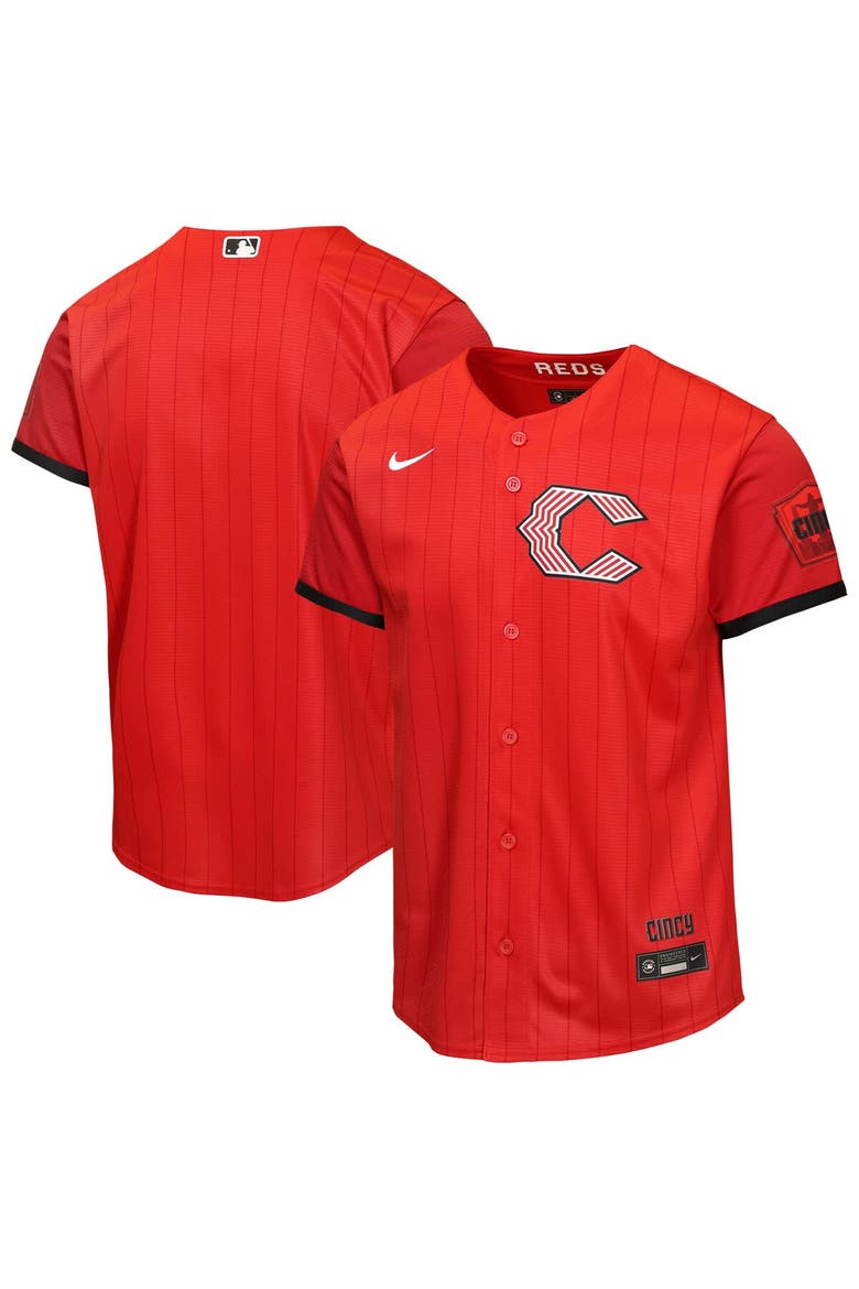 Youth Nike  Red Cincinnati Reds 2026 City Connect Stadium Jersey, Main, color, Red