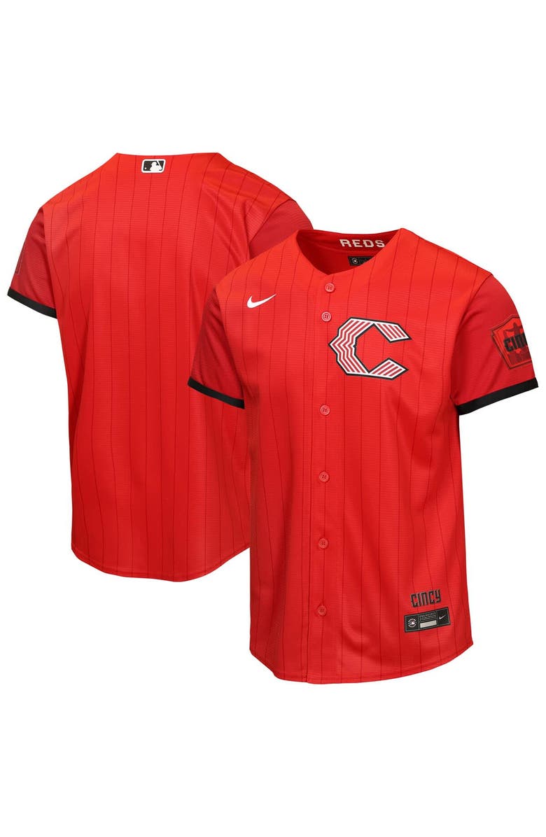 Nike Youth Nike  Red Cincinnati Reds 2026 City Connect Stadium Jersey, Main, color, Red